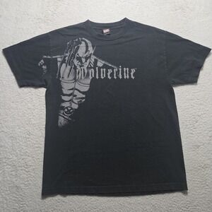 Mad Engine Marvel Wolverine Logan Faded TShirt Marvel Comics Sz Large Vintage